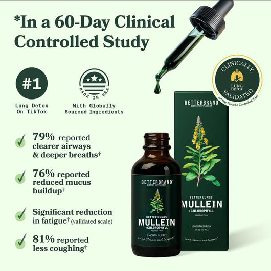 Mullein + Chlorophyll Lung Drops